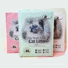 Manufacturer price natural premium quick clumping cat litter sand